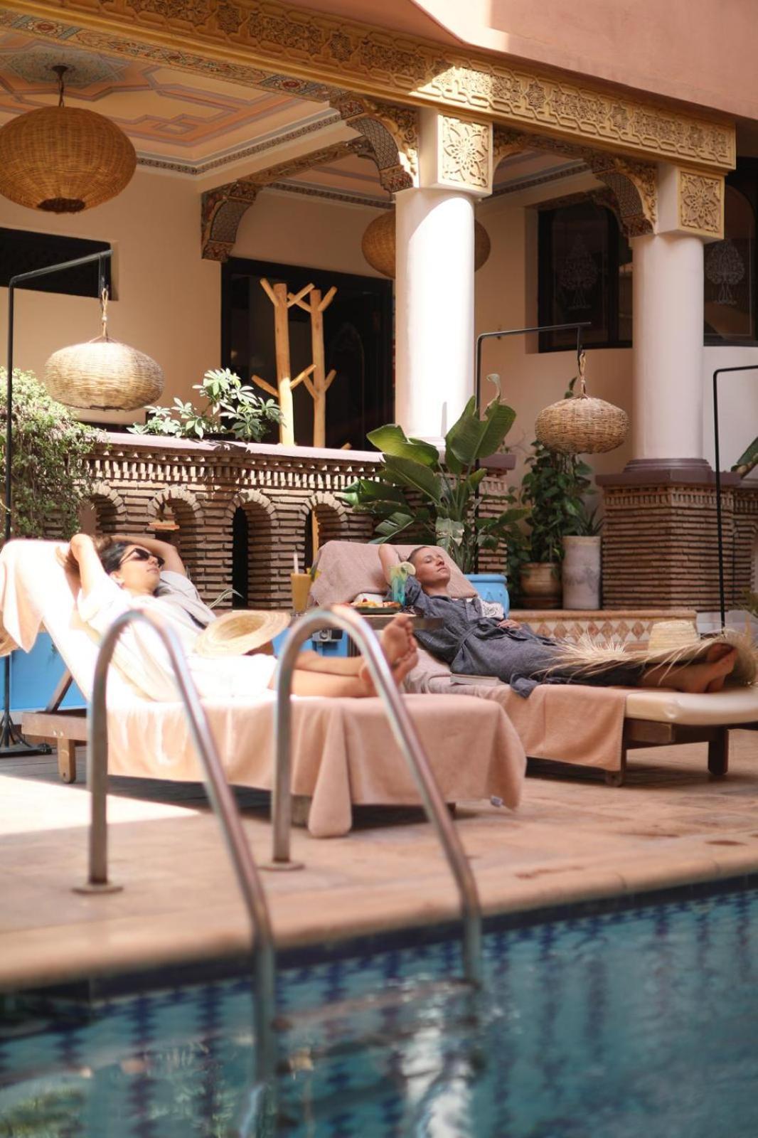 Amani Hotel Suites & Spa Marrákes Kültér fotó