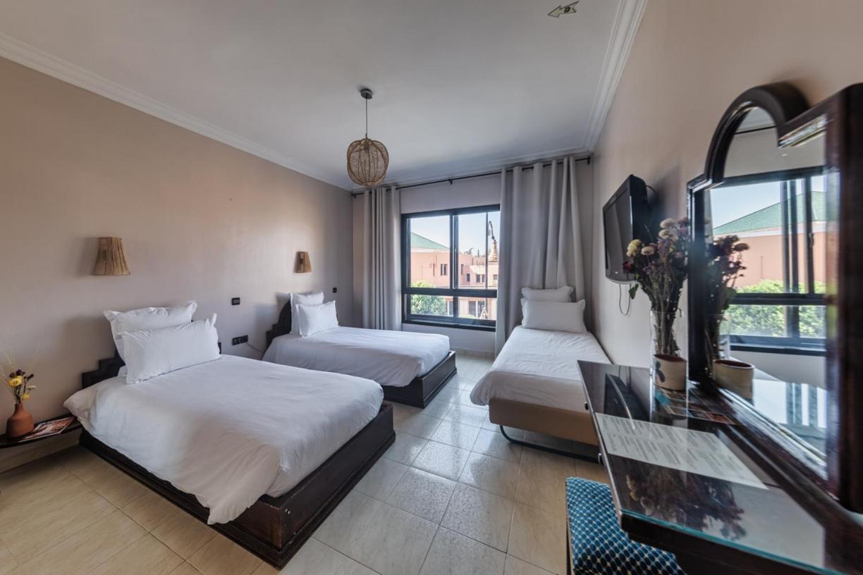 Amani Hotel Suites & Spa Marrákes Kültér fotó