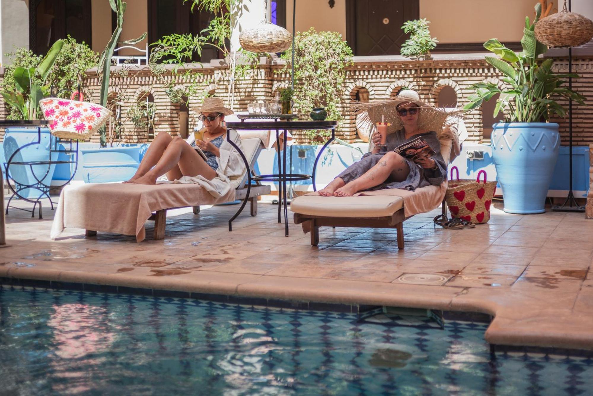 Amani Hotel Suites & Spa Marrákes Kültér fotó